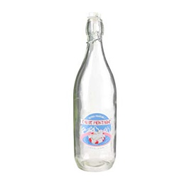 [KA2333] Bouteille verre a eau ludique