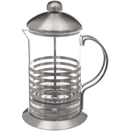 [150227] Cafetiere piston rayure 80cl