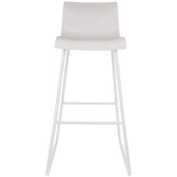 [HD6363] Chaise de bar novaei pp blanc m2 a1/m2