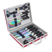 [17202] Coffret couteaux set de 12pces mallette code PRADEL EXCELLENCE