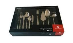 [NT00341] Coffret de 48pcs couverts FACETTE