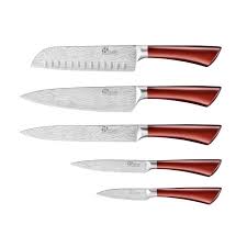 [NT00251] Coffret de 5pcs couteaux de cuisine effet damas PRADEL EXCELLENCE