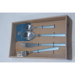 [NT00241] Coffret de couvert 16pcs bleu pastel ALBERT DE THIERS