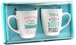 [MO0562] Coffret mug papa maman poule x2 m18 a2/m18